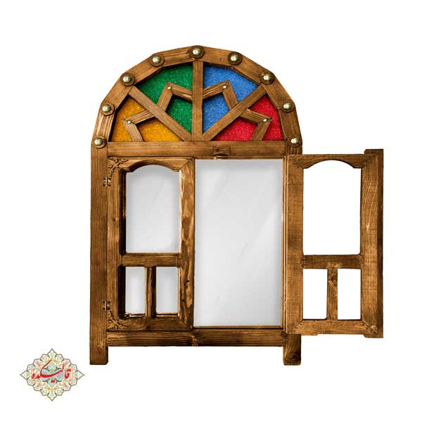 آینه سنتی چوبی دکوراتور