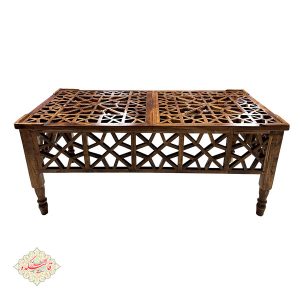 میز جلو مبلی سنتی چوبی